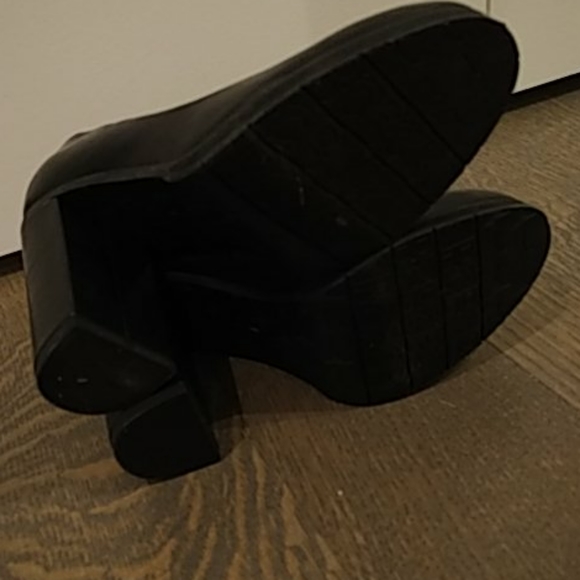 Bc vegan leather chunky black pumps - Picture 5 of 6